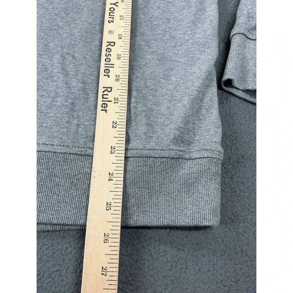 Banana‎ Republic Sweatshirt Mens Large Gray Luxe Touch Full Zip Fleece Jacket